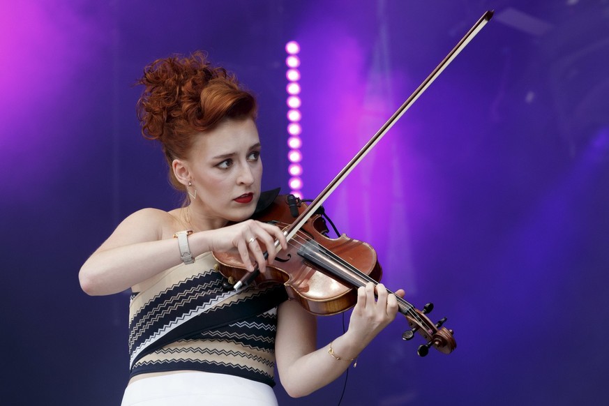 Julie Berthollet, en 2018, au Paléo Festival.