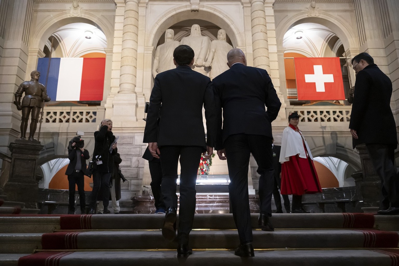 Visite d&#039;Emmanuel Macron en Suisse: ce qu&#039;il faut retenir