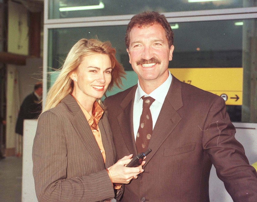 Former Rangers and Southampton manager Graham Souness and his wife Karen, arrive at Heathrow Airport, from Turin, Italy this evening (Tuesday). Souness has left as manager of Torino footclub, after a  ...
