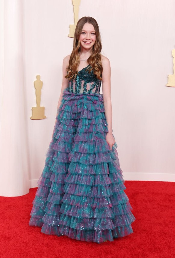 HOLLYWOOD, CALIFORNIA - MARCH 10: Juliet Donenfeld attends the 96th Annual Academy Awards on March 10, 2024 in Hollywood, California. (Photo by Kevin Mazur/Getty Images)