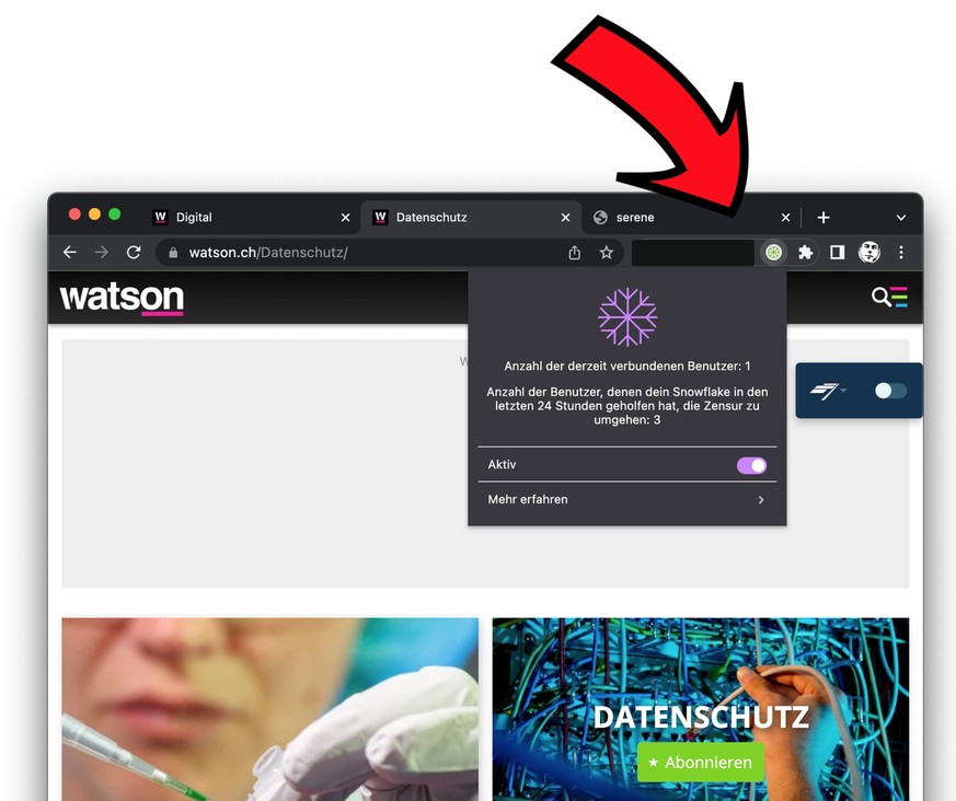 Vous apprendrez ci-dessous comment activer l'outil anti-censure en quelques clics.