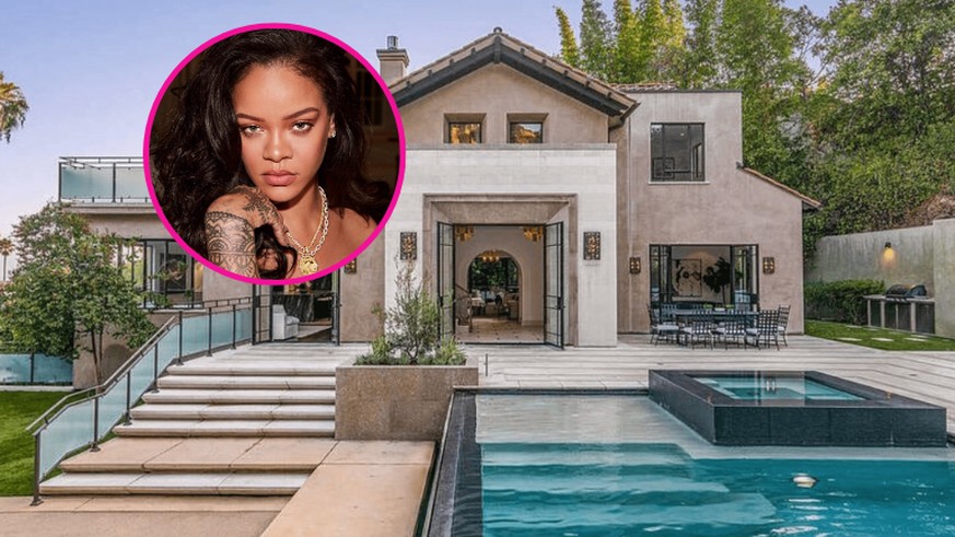 Rihanna a vendu l'une de ses maisons... on se croirait dans les Sims