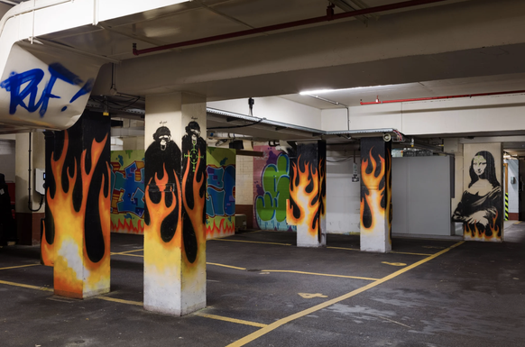 Un trésor de Banksy à l'ambassade de Suisse à Londres