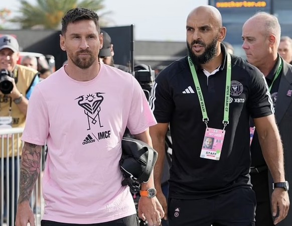 Si tous les défenseurs avaient été aussi attentifs que le garde du corps de Messi, l'Argentin aurait des statistiques moins impressionnantes.