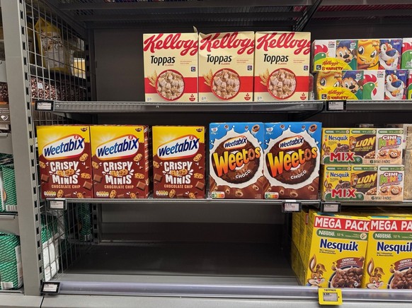 Pénurie à la Migros, livraison suspendue pour des produits Thomy, Toblerone ou Kellogs