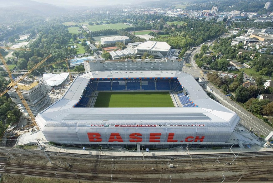 Le Parc Saint-Jacques, antre du FC Bâle, a été inauguré en 2001.