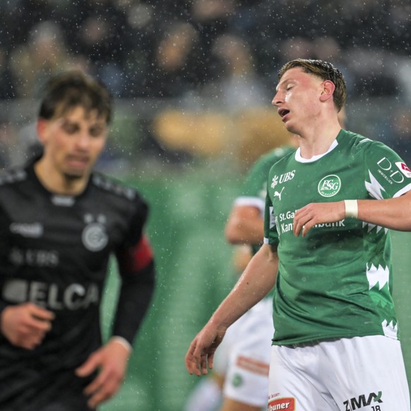 Frustration pour Alessandro Vogt et Saint-Gall