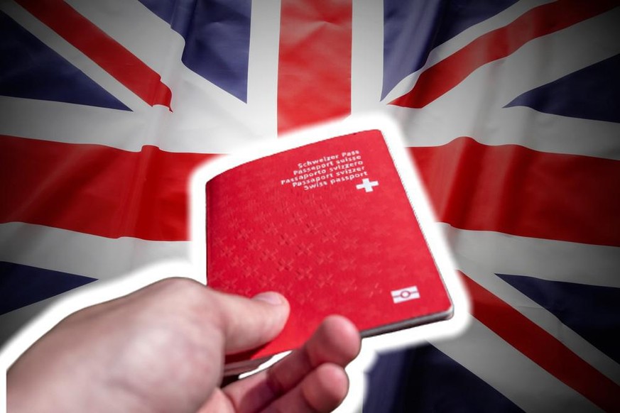 royaume-uni drapeau passeport suisse autorisation frontière