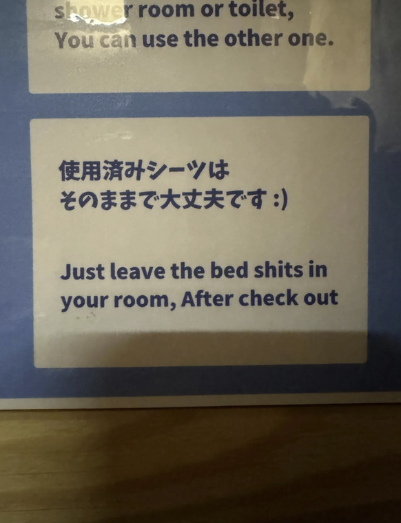 Lustige Übersetzungen