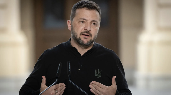 Le président ukrainien Volodymyr Zelenskyj est optimiste quant à la situation de guerre actuelle (Photo d’archives).