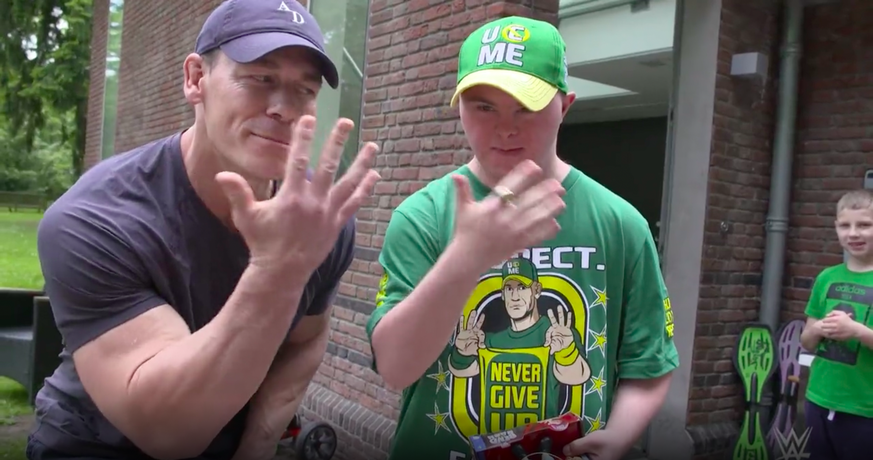 John Cena a fait un heureux.