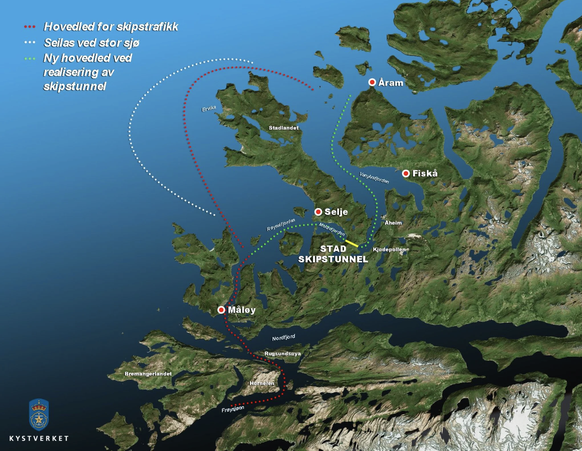 la Norvège construit le premier tunnel maritime au monde