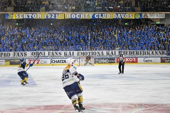 Les ultras du HC Davos s'élèvent également contre la National League.