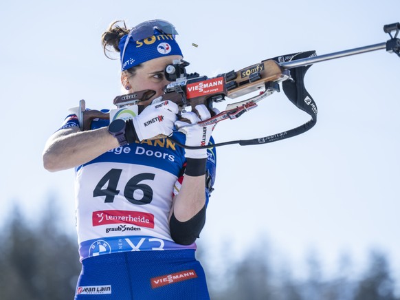 Julia Simon devrait quand même être de la partie aux JO malgré sa suspension (archives).