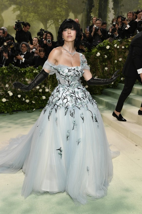 Sydney Sweeney attends The Metropolitan Museum of Art's Costume Institute benefit gala celebrating the opening of the "Sleeping Beauties: Reawakening Fashion" exhibition on Monday, May ...