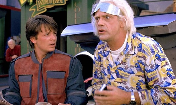 Zurück in die Zukunft mit Michael J. Fox und Christopher Lloyd
back to the future