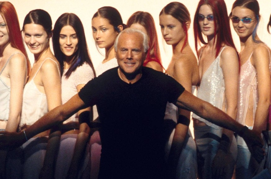 RECORD DATE NOT STATED GIORGIO ARMANI COLLECTION EMPORIO 11254 0000 00 00 Milan Italy Armani, Giorgio PUBLICATIONxNOTxINxFRAxBEL Copyright: xGuyxMarineaux STAR_11254_01