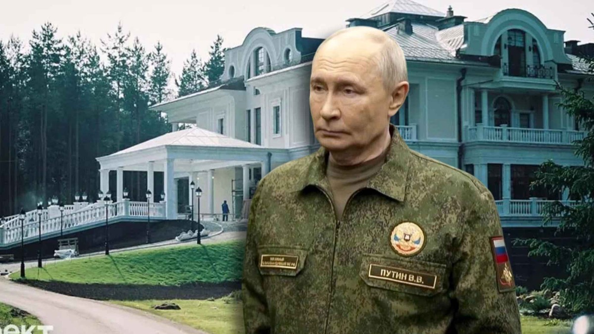 Poutine transforme l'une de ses résidences privées en forteresse