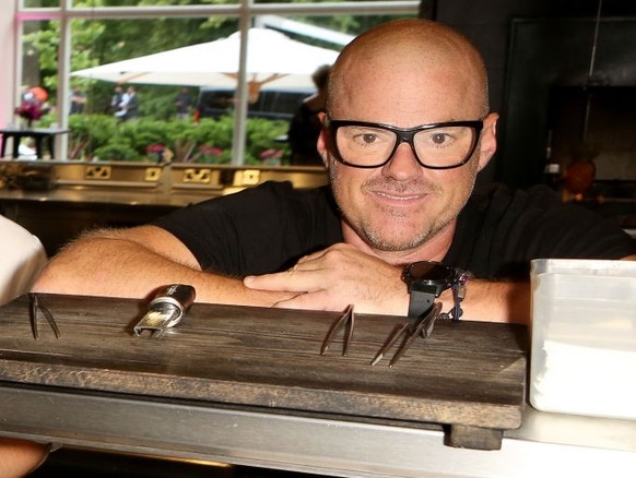 LONDON, ENGLAND - JUNE 11: Heston Blumenthal attends the Reinvented and Reimagined Mandarin Oriental Hyde Park, London relaunch party on June 11, 2019 in London, England. (Photo by David M. Benett/Dav ...