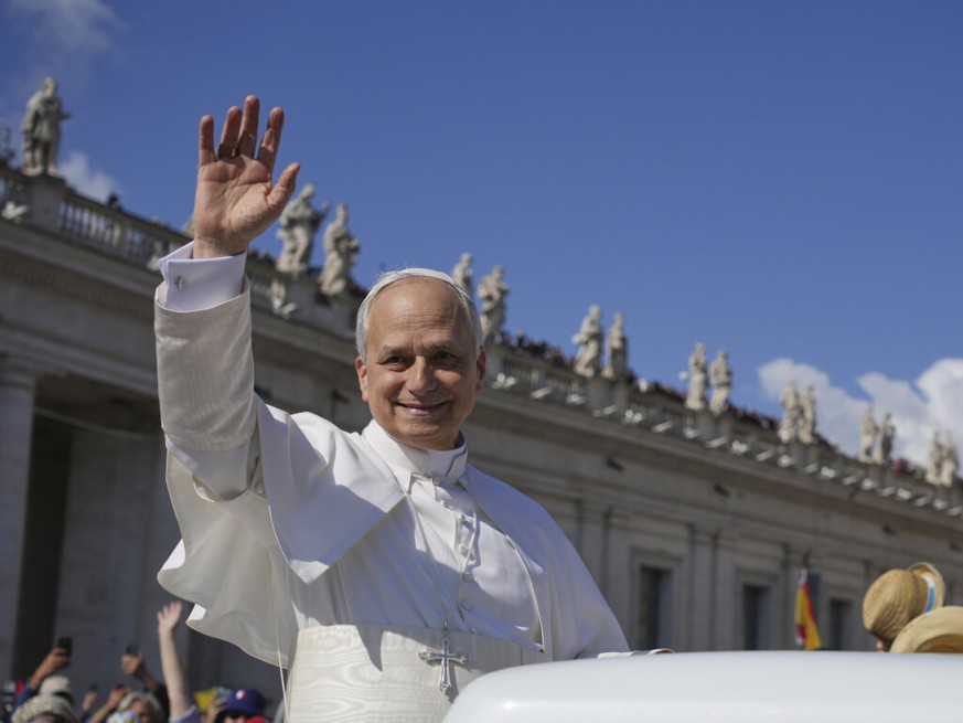 Avant la messe, le pape de 69 ans est all