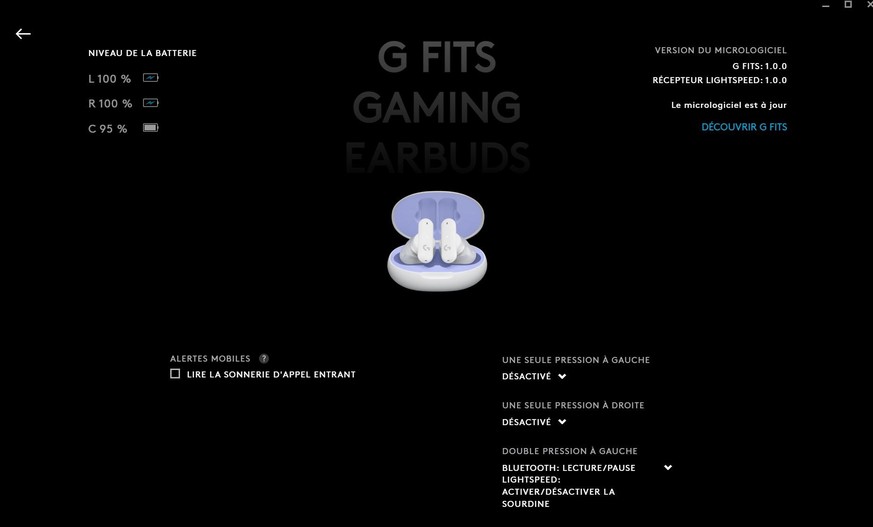 Logitech G Fits