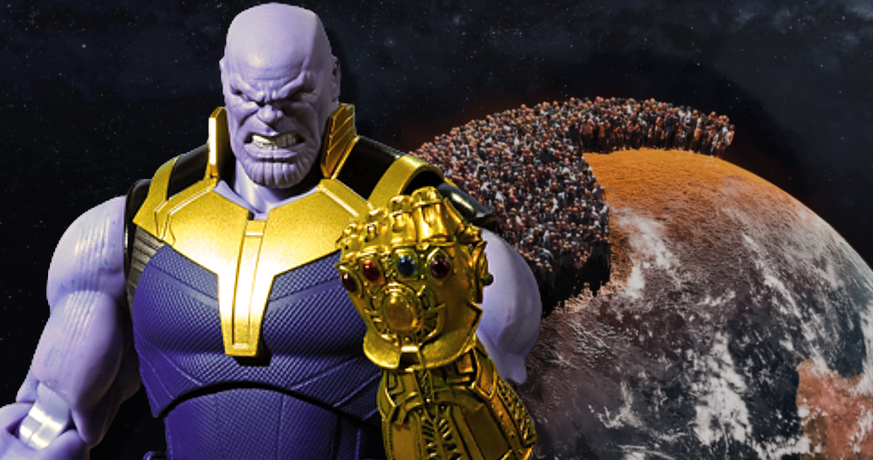 Non Thanos, tuer la moitié de l&#039;humanité pour sauver la terre ne sert à rien