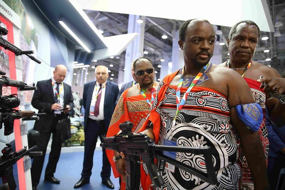 Le roi Mswati III dirige l'Eswatini d'une main de fer.