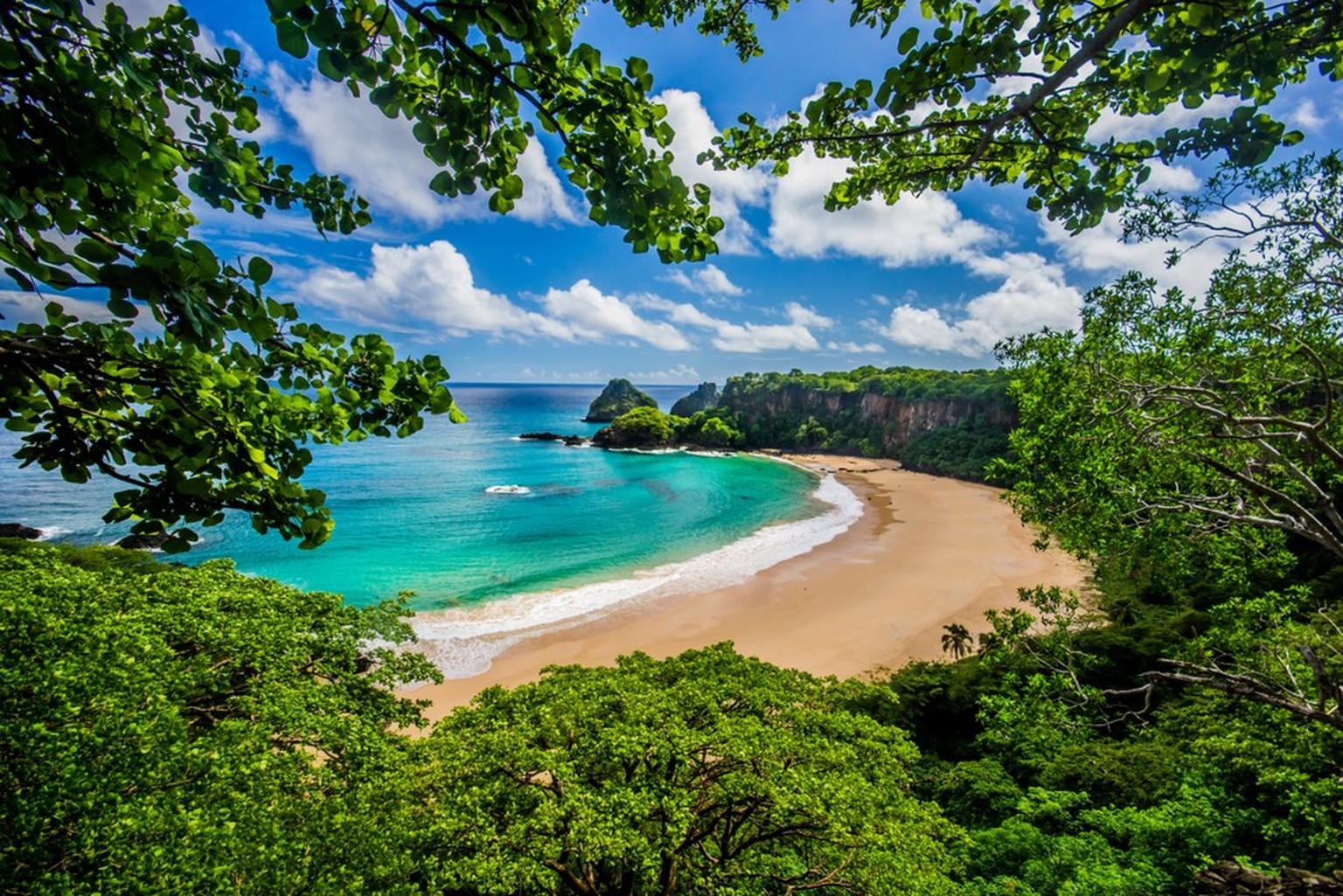 Baia do Sancho, Brésil