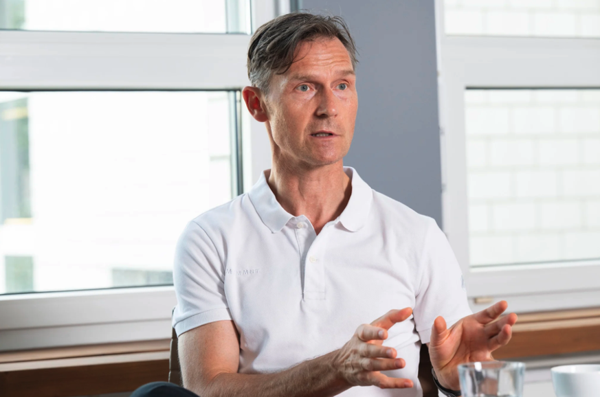 Heiko Schäfer, directeur général de la marque Mammut.