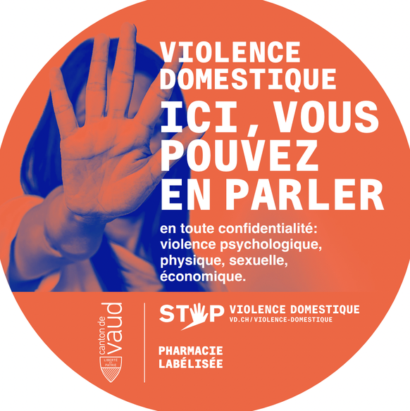 Le Canton de Vaud lance un label pour identifier les pharmacies qui offrent un soutien en cas de violences