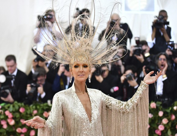 Céline Dion assiste au gala du MET, le lundi 6 mai 2019, à New York.
