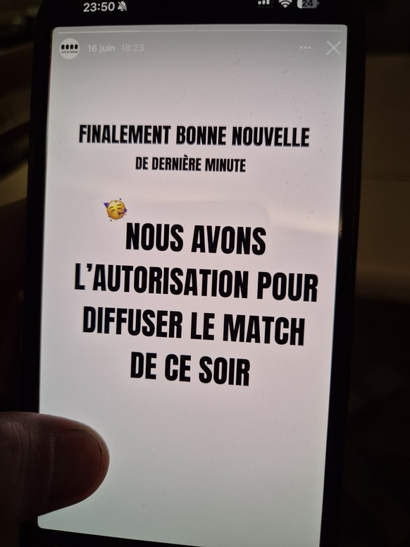 Message adressé au restaurant Le Simplon à Lausanne