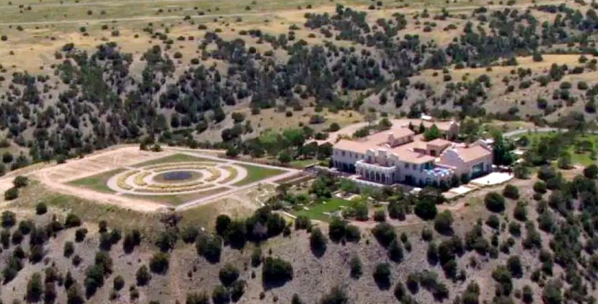 FILE - Jeffrey Epstein's Zorro Ranch is seen on July 8, 2019, in Stanley, N.M. (KRQE via AP, File)
Epstein New Mexico Ranch