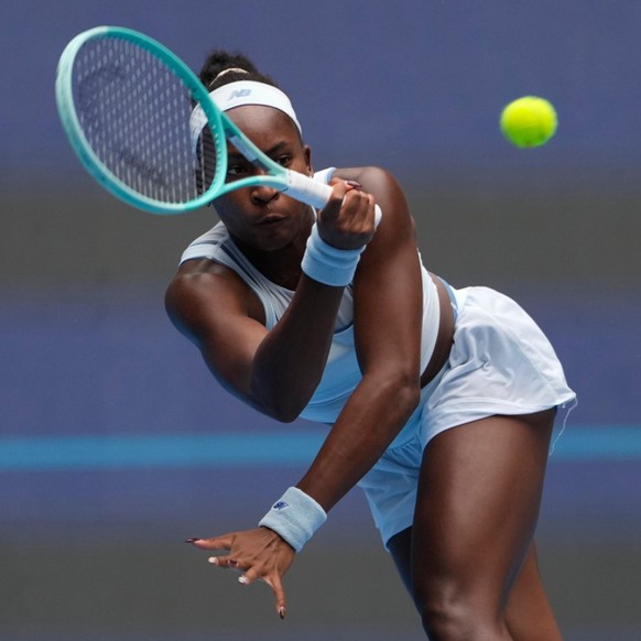 Une belle victoire à Wuhan pour Coco Gauff