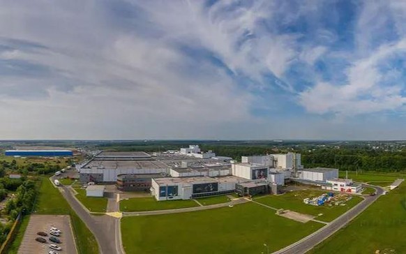 Une usine Nestlé dans la région russe de Kaluga.