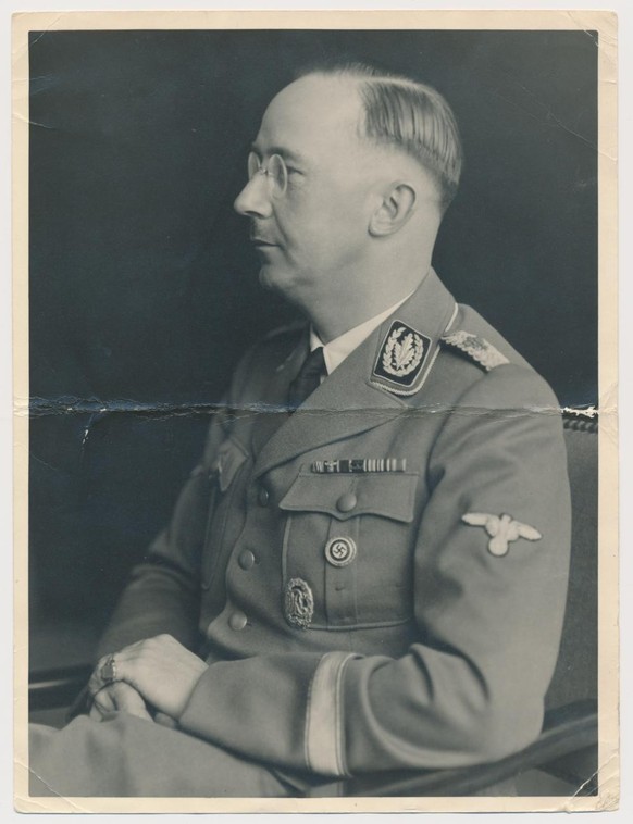 Heinrich Himmler, proche d'Adolf Hitler et maître absolu de la SS.