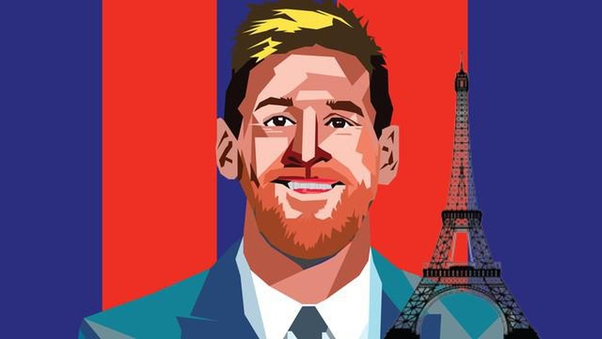 Lionel Messi, un monument à Paris.