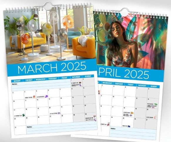 Le calendrier OnlyFans 2025