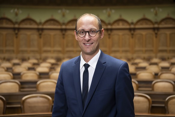 Martin Candinas, Mitte-GR, erster Vizepraesident des Nationalrats, posiert fuer ein Portrait nach der Herbstsession der Eidgenoessischen Raete, am Freitag, 30. September 2022 im Nationalrat in Bern. M ...