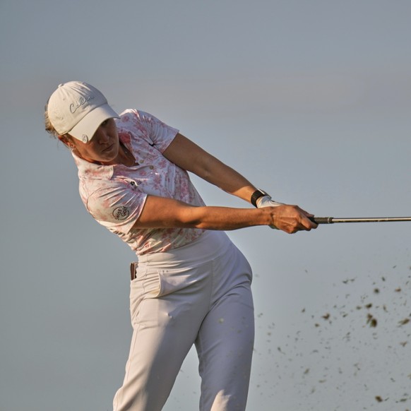 Chiara Tamburlini pointait à 1 coup de la tête après le 1er tour de l&#039;US Open