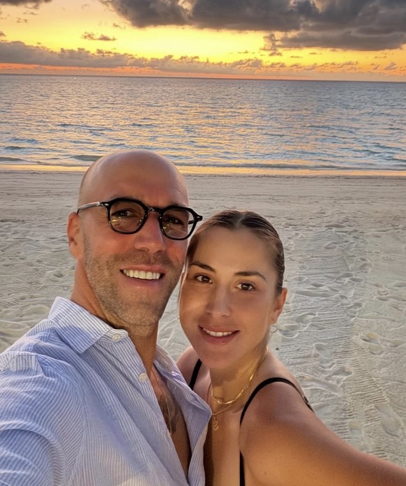 Belinda Bencic et son mari, Martin Hromkovic, ont récemment passé des vacances aux Maldives.
