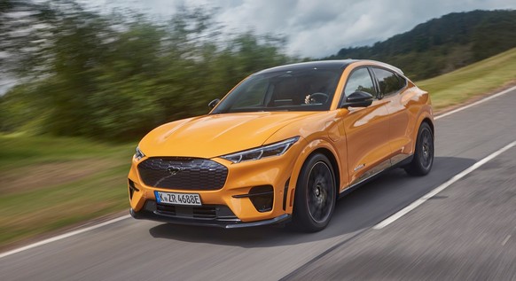 IMAGE DISTRIBUTED FOR FORD MOTOR COMPANY SWITZERLAND SA FOR EDITORIAL USE ONLY - The Ford Mustang Mach-E GT - the most exciting, most driver-focussed version of Ford&#039;s all-new, all-electric SUV - ...