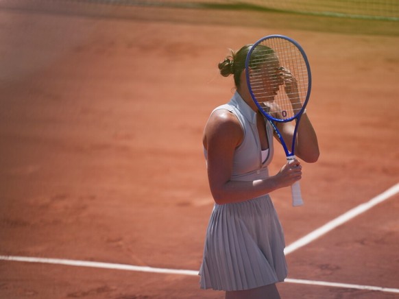 Marta Kostyuk était émue aux larmes dimanche à Roland-Garros