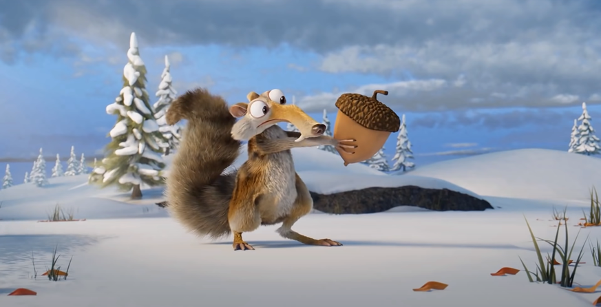 Le personnage légendaire de L'Âge de Glace, Scrat, a retrouvé son gland. Malheureusement, cela n'annonce pas une bonne nouvelle.