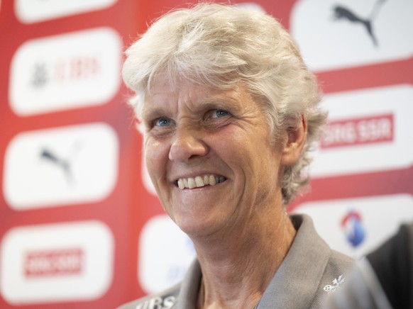Pia Sundhage est r�solument optimiste avant le match face � la Norv�ge