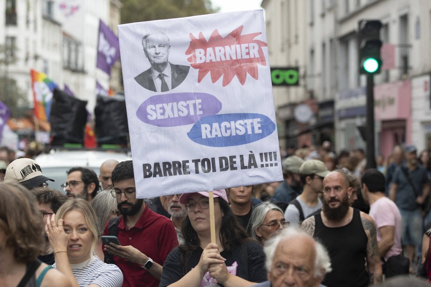 Rally Against The President s Forceful Blow - Paris Several thousand people took to the streets in a demonstration organised by the left against Emmanuel Macron s coup de force following the appointme ...