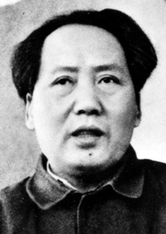 Chairman Mao makes a report at the second Plenary Session of the Seventh Central Committee of the Communist Party of China in 1949. (AP Photo/Hsinhua News Agency)