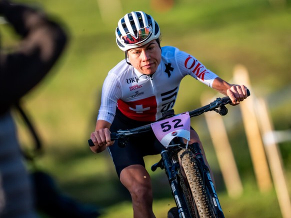 La Bâloise Anna Weinbeer a conquis l&#039;argent du marathon des Mondiaux de VTT