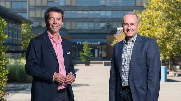 Rafael Lalive (à g.) et Marius Brülhart, les deux profs de l'Unil co-auteurs de l'étude internationale parue dans Nature.