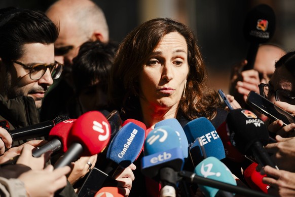 Health and the Autonomous Communities address the situation of the doctors strike at the Interterritorial Council of the SNS The Minister of Health, Mónica García, gives statements to the media before ...